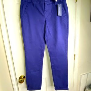 Tommy Hilfiger Navy Blue SZ 2 Hampton Stretch Slim Chino Pants